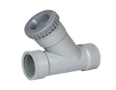 PP Y TYPE STRAINER THREADED END